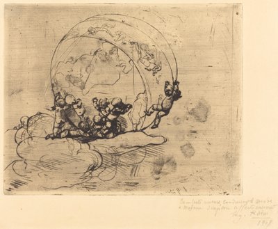 The Loves Leading the World by Auguste Rodin